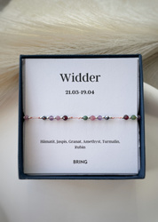 Armband Sternzeichen Widder Silber Perlen