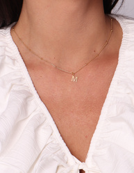 Kette mit Anhänger Rose Perlmutt