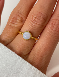 Elastischer Ring: Citrin