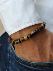 Herrenarmband – Tigerauge