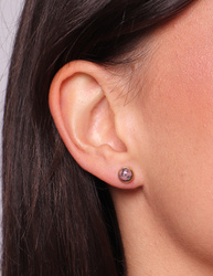 Ohrringe aus 925er Sterlingsilber, 24 Karat vergoldet – Citrin