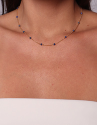 Kette mit Anhänger Rose Perlmutt