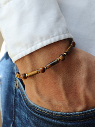 Herrenarmband – Tigerauge