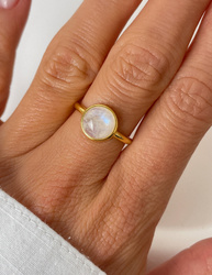 Elastischer Ring: Citrin