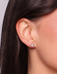 Ohrringe aus 925er Sterlingsilber, 24 Karat vergoldet – Citrin