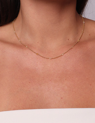 Kette mit Anhänger Rose Perlmutt