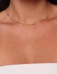 Kette mit Anhänger Rose Perlmutt